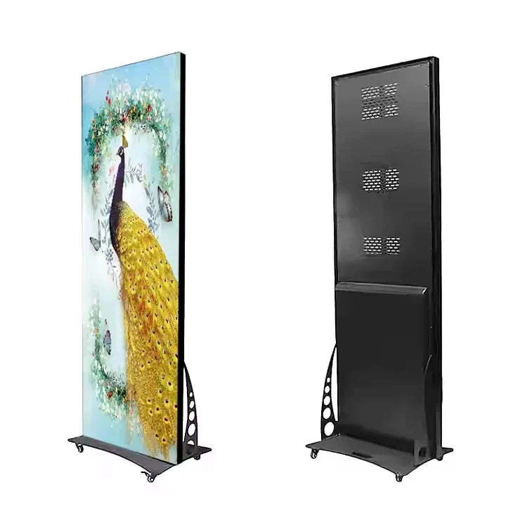 Totem LED digital de interior AT Performance, P2.5, 768x256 pixeli, 1200 cd/m², IP45, Wi-Fi și USB
