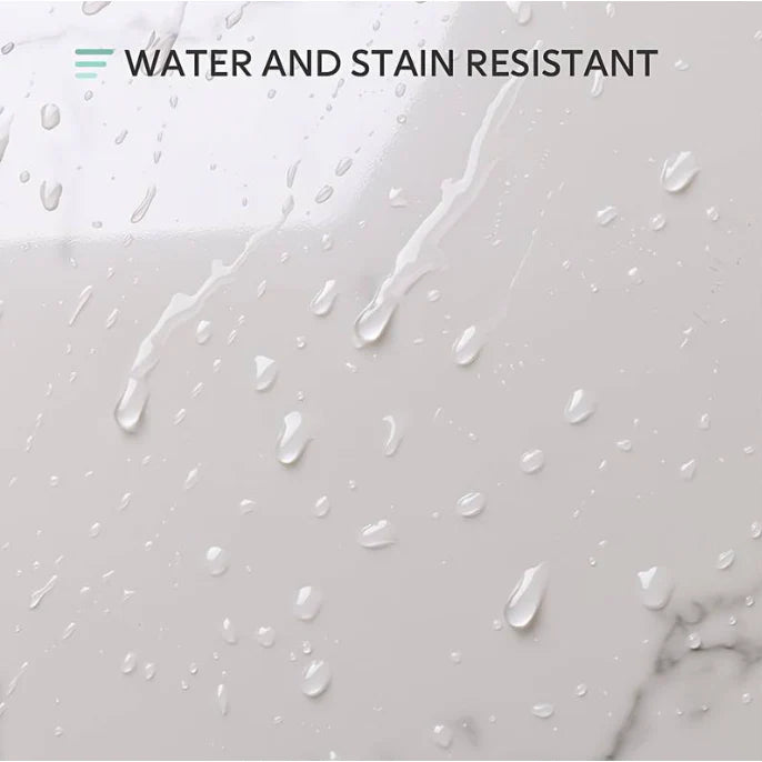 Set 10x Tapet Marmura, AT PERFORMANCE®, suprafata acoperire 1.8 mp, autoadeziv, waterproof, usor de montat, design modern, 30x60 cm, gri inchis