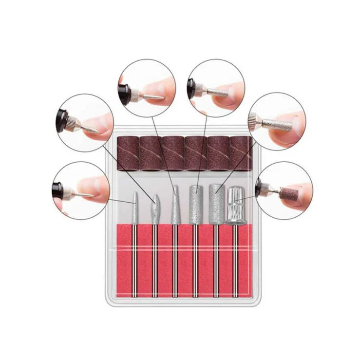 Freza Unghii Semiprofesionala At Performace, 9w, Ideala pentru Manechiura si Pedichiura 3.000-20.000 RPM, Alb