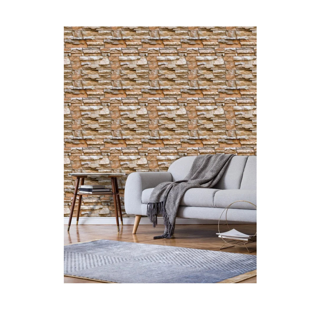 Tapet autoadeziv aspect cărămidă AT Performance, set 10 plăci, 30x60 cm, 1,8 mp, 6 straturi