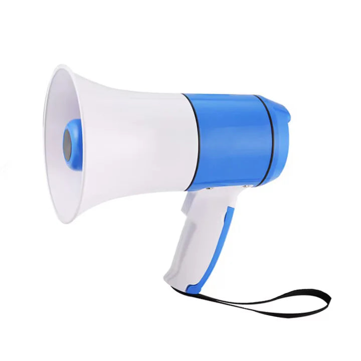 Portavoce Megafon Portabil cu Acumulator, MP3, USB și Funcție de Înregistrare – Model HM-130U