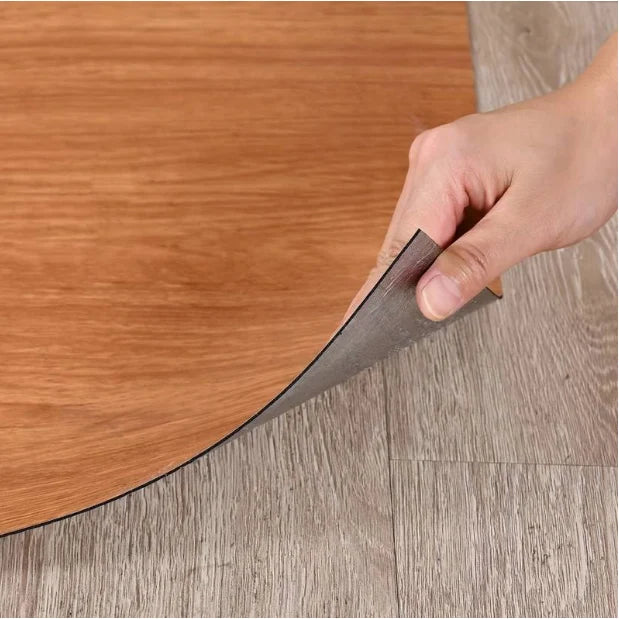 Tapet autoadeziv aspect parchet AT Performance, set 10 plăci, 30x60 cm, 1,8 mp, maro deschis