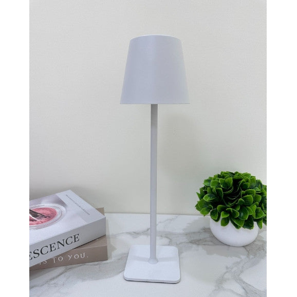 Lampă de masă LED AT Performance, reîncărcabilă, 38 x 10 cm, 3 temperaturi de culoare, alb