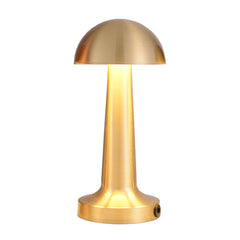 Lampa de birou, At Performance, portabila ciupercuta, 22 cm, Gold