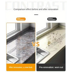 Rola tapet modern, imitatie de marmura At Performance rezistent, la apa, vinil, compact, autoadeziv, 60cmx 300 cm, gri inchis