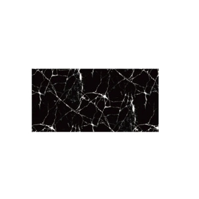 Tapet autoadeziv aspect marmură AT Performance, set 10 plăci, 30x60 cm, 1,8 mp, negru