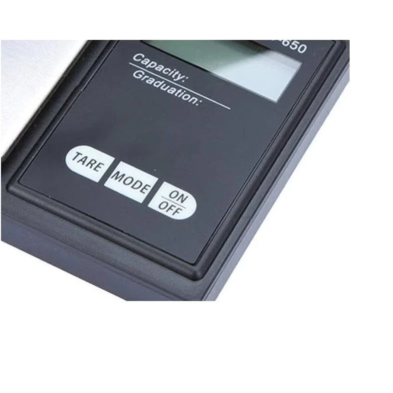 Cântar electronic de bijuterii AT Performance, 200 g, precizie 0,01 g, platformă inox, ecran LCD, negru