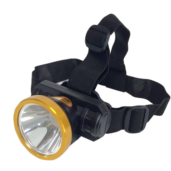 Lanternă de cap AT Performance TD-868, LED 1 W, acumulator 2000 mAh, autonomie 8-10 h, 150 m
