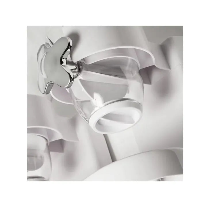 Dozator dublu pentru cereale AT Performance, 2 x 2 L, plastic, 33 x 20 x 40 cm