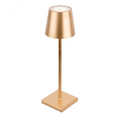 Lampă de masă LED AT Performance, reîncărcabilă, 38 x 10 cm, 3 temperaturi de culoare, auriu