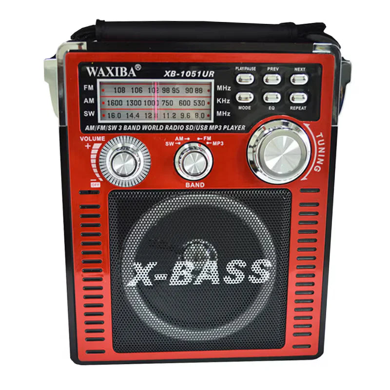 Radio portabil AT Performance, benzi AM/FM/SW, bluetooth, MP3 USB și card TF, lanternă