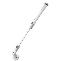 Set perie de curatere electrica, portabil, 4 capete interschimbabile, gri / alb