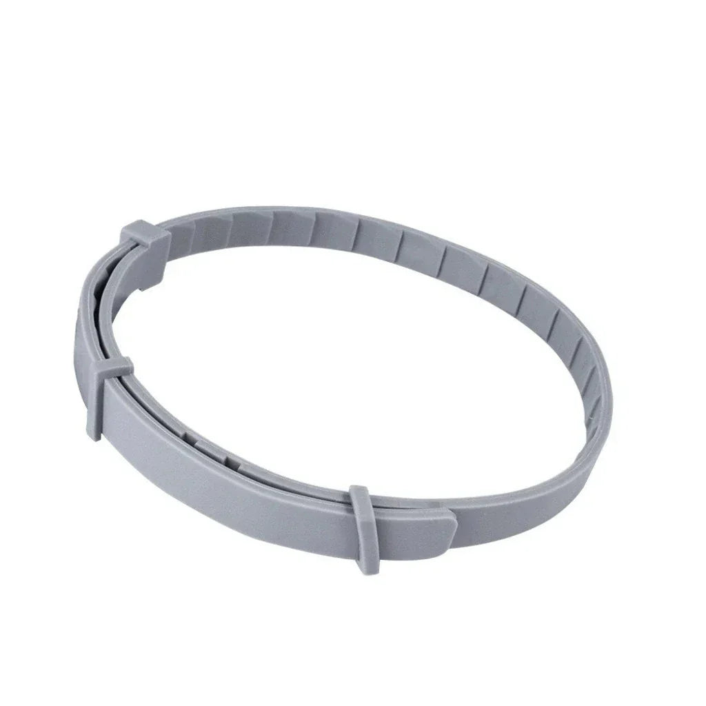 Zgardă antiparazitară pentru câini Murmag, 62 cm, protecție 8 luni, rezistentă la apă, gri