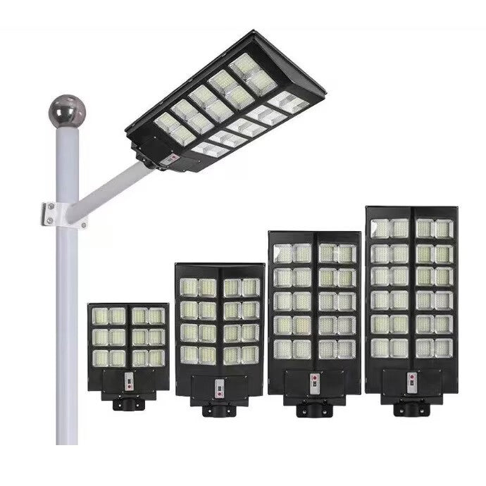 Lampă solară LED AT Performance, set 2 bucăți, 600 W, 4000 lumeni, 6500 K, IP65, telecomandă