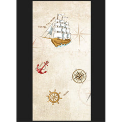 Set x5 Role Tapet 3D, autoadeziv/autocolant, AT PERFORMANCE®, spuma moale, design modern, pentru interior, usor de curatat, rezistent la apa, 68cmx2.8m, model corabie, pirati