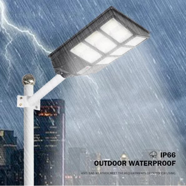 Lampă solară stradală LED AT Performance, 600 W, 4000 lm, 6500 K, senzor de mișcare, IP65