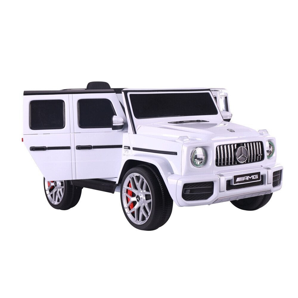 Mașinuță electrică pentru copii AT Performance Mercedes-Benz AMG G63, 12V 4.5Ah, 2 motoare de 30 W, 3-5 km/h