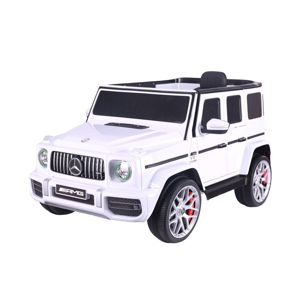 Mașinuță electrică pentru copii AT Performance Mercedes-Benz AMG G63, 12V 4.5Ah, 2 motoare de 30 W, 3-5 km/h