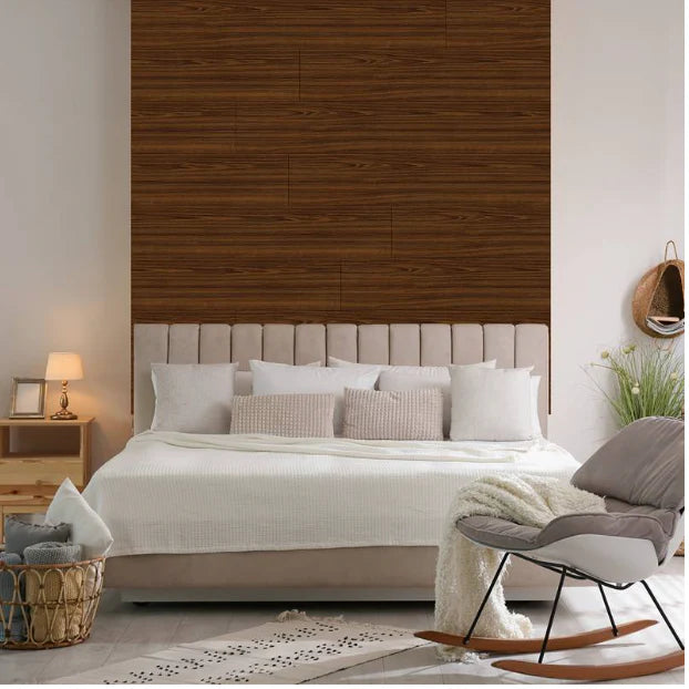 Set 10x Tapet top parchet, AT PERFORMANCE®, suprafata acoperire 1.8 mp, autoadeziv, waterproof, usor de montat, design modern, 30x60 cm, maro