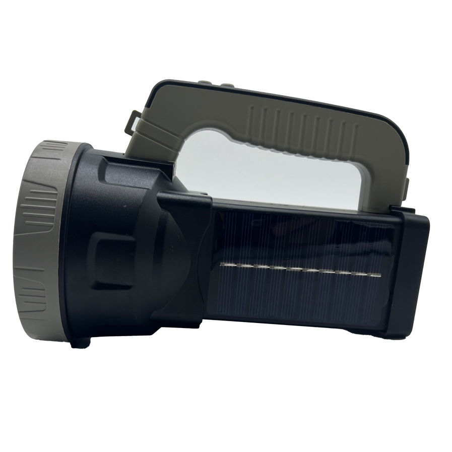 Lanternă LED profesională AT Performance TD-1800A, 50 W, lumină laterală COB, încărcare USB-C, carcasă ABS