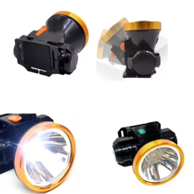 Lanternă de cap AT Performance TD-868, LED 1 W, acumulator 2000 mAh, autonomie 8-10 h, 150 m