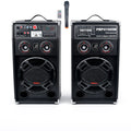 Set 2 boxe active AT Performance AT-284, 1500 W PMPO, difuzoare 12 inch, bluetooth, karaoke