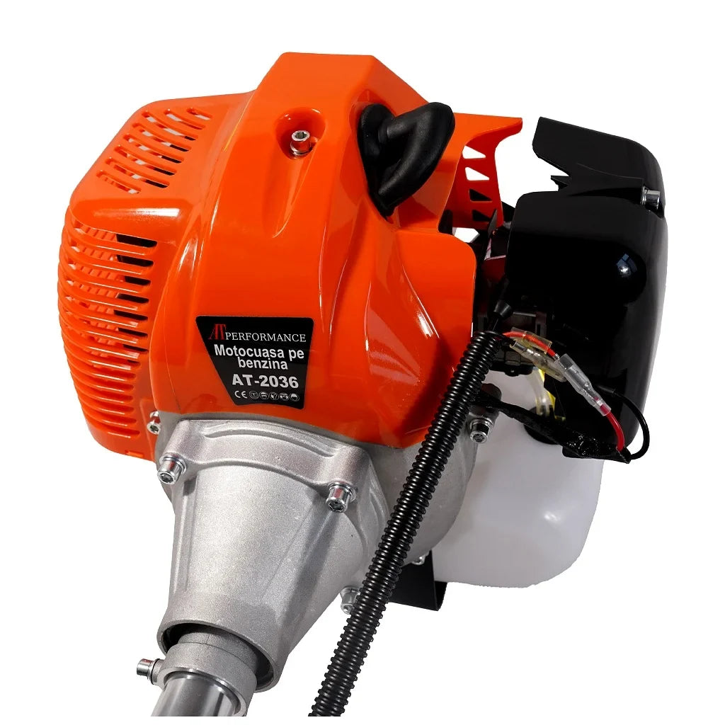 Motocoasă pe benzină AT Performance AT-2036, 52 cc, 6 CP, 11000 RPM, motor 2 timpi