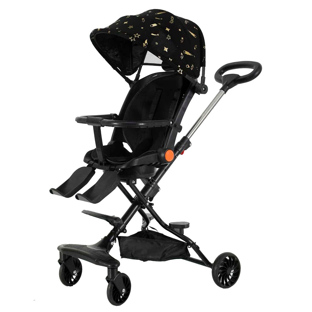 Cărucior sport pliabil reversibil KIDOO KD-2012, 6-36 luni, pliere manuală rapidă, roți pivotante