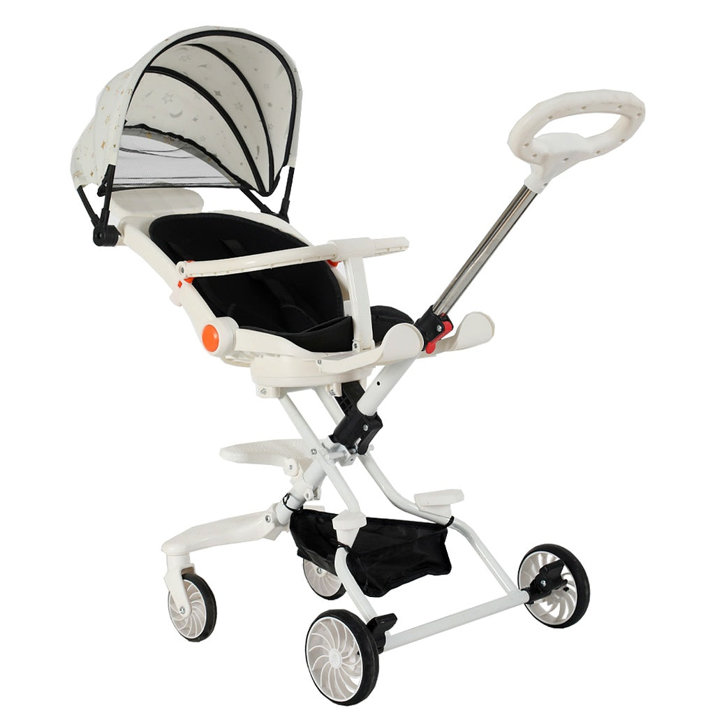 Cărucior sport pliabil reversibil KIDOO KD-2012, 6-36 luni, pliere manuală rapidă, roți pivotante