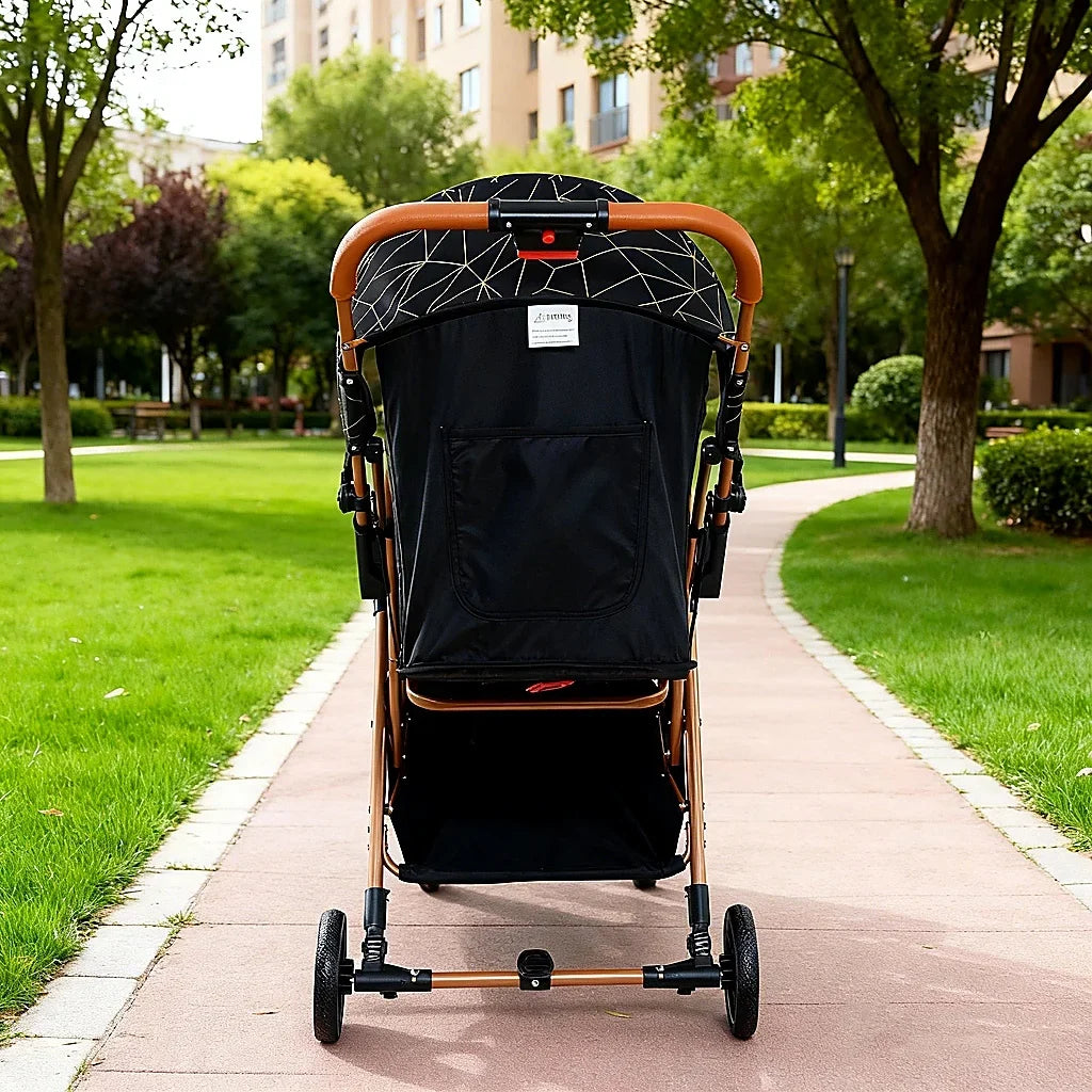 Cărucior pentru copii KIDOO 6607, 0-36 luni, max. 22 kg, pliere cu o mână, centură 5 puncte