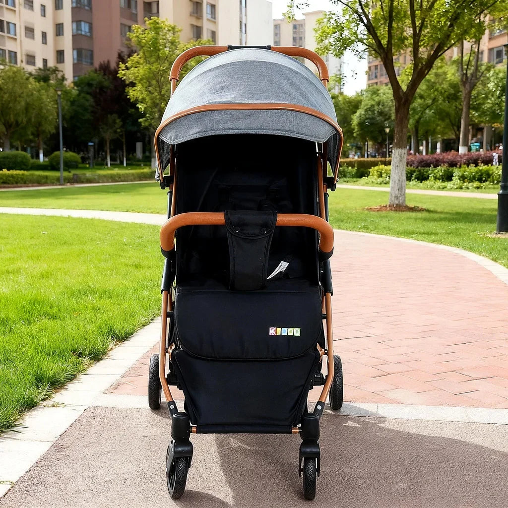 Cărucior pentru copii KIDOO 6607, 0-36 luni, max. 22 kg, pliere cu o mână, centură 5 puncte