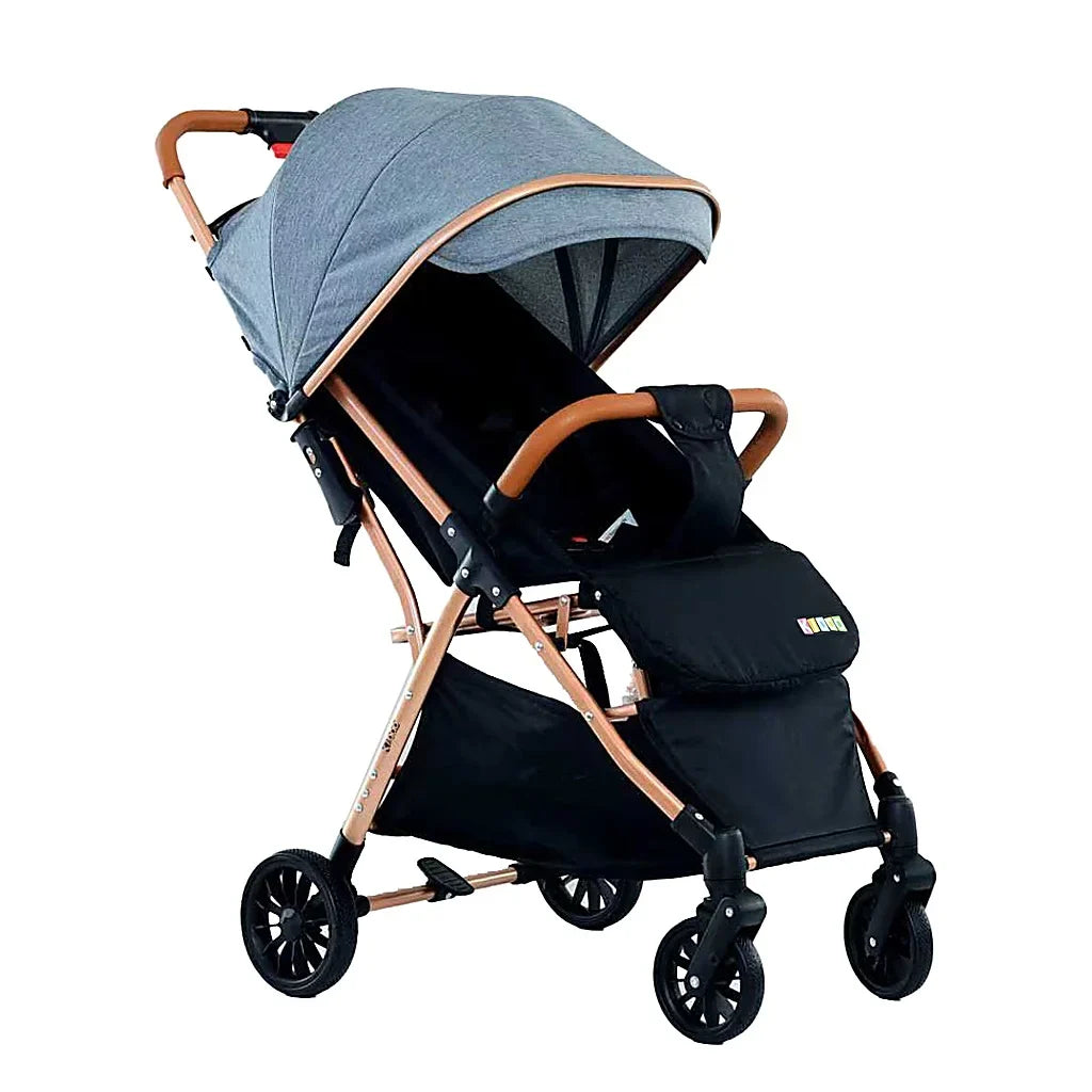 Cărucior pentru copii KIDOO 6607, 0-36 luni, max. 22 kg, pliere cu o mână, centură 5 puncte