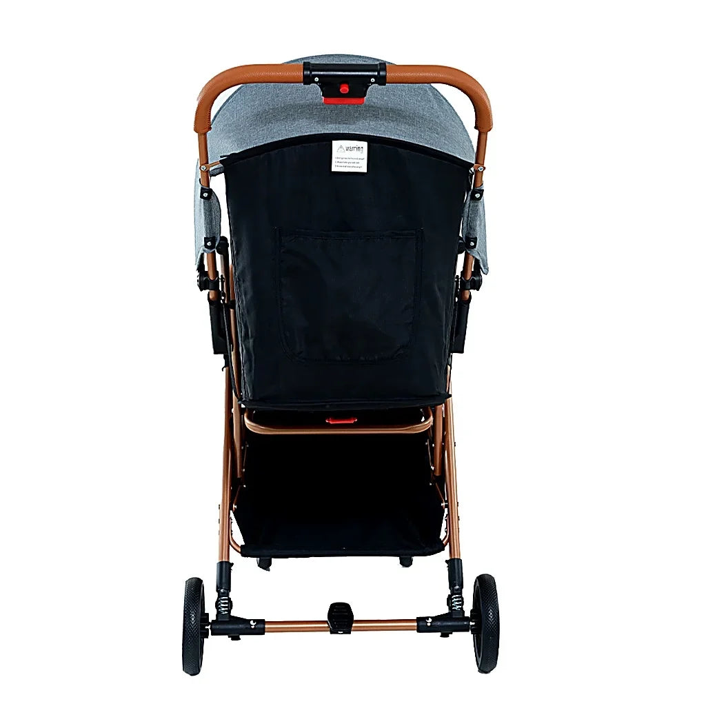 Cărucior pentru copii KIDOO 6607, 0-36 luni, max. 22 kg, pliere cu o mână, centură 5 puncte