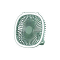 Ventilator de camping portabil AT Performance, alimentare USB, 3 viteze, LED, cârlig pliabil