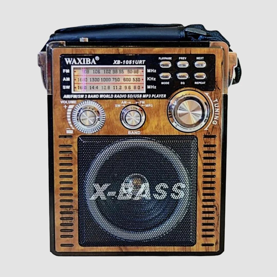 Radio portabil AT Performance, benzi AM/FM/SW, bluetooth, MP3 USB și card TF, lanternă