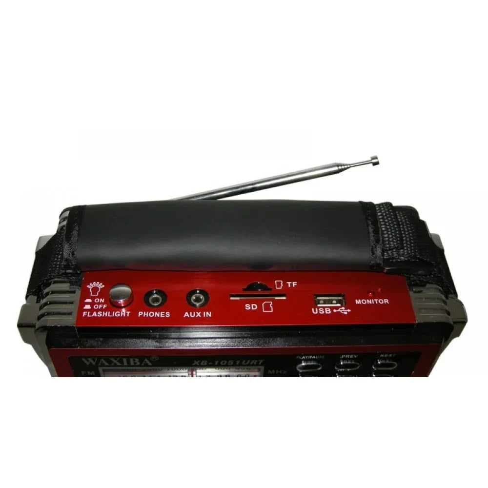 Radio portabil AT Performance, benzi AM/FM/SW, bluetooth, MP3 USB și card TF, lanternă
